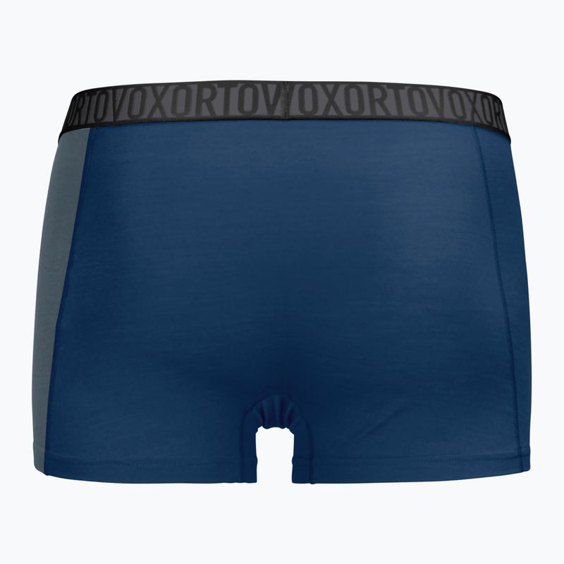 Bokserki termoaktywne męskie ORTOVOX 150 Essential Briefs deep ocean 2