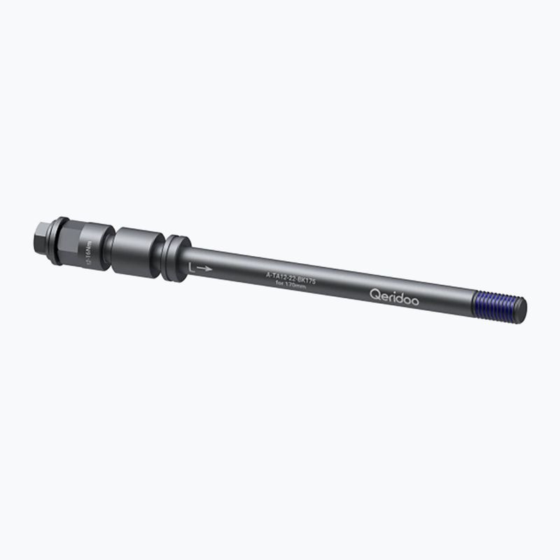 Adapter do przyczepki Qeridoo M12x1.75mm Maxle sztywna oś silver