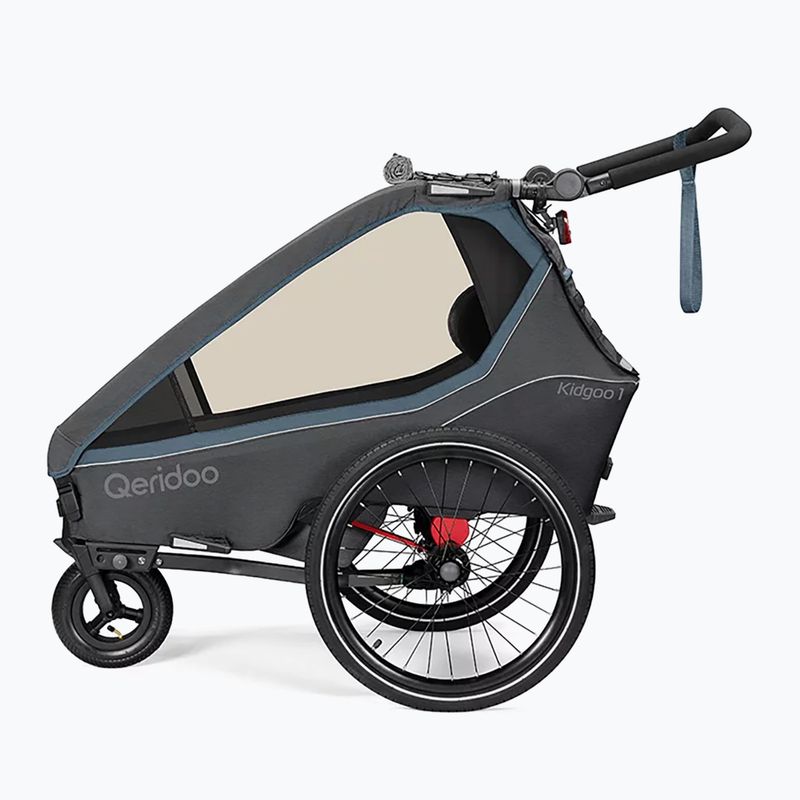 Przyczepka rowerowa Qeridoo KidGoo 1 dark navy/blue 2
