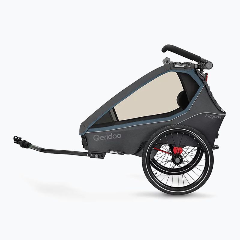 Przyczepka rowerowa Qeridoo KidGoo 1 dark navy/blue 3
