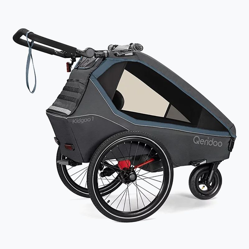 Przyczepka rowerowa Qeridoo KidGoo 1 dark navy/blue 4