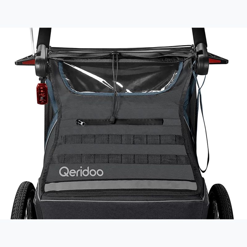 Przyczepka rowerowa Qeridoo KidGoo 1 dark navy/blue 5