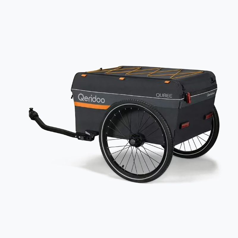 Przyczepka rowerowa Qeridoo Qubee gray 3