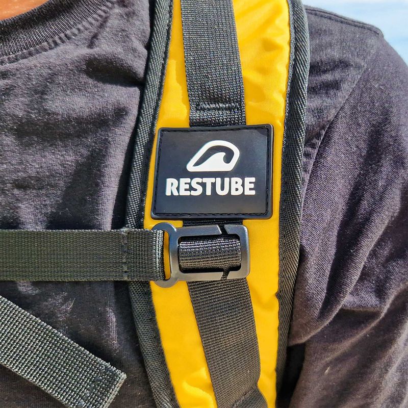 Paski do bojki asekuracyjnej Restube Strap yellow 3
