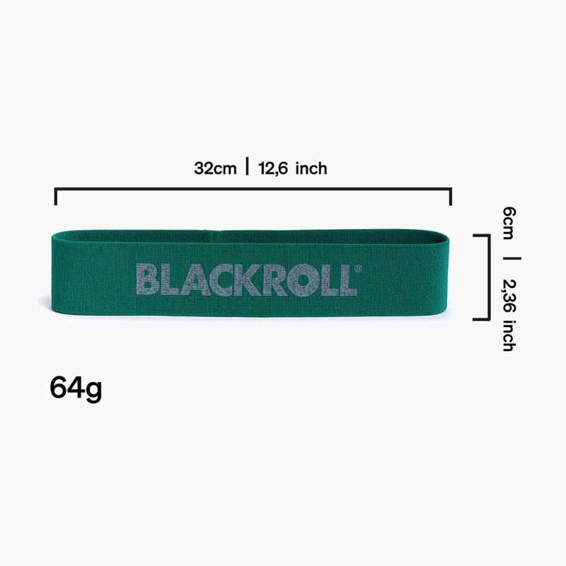 Zestaw taśm do ćwiczeń Blackroll Loop Band 6 szt. yellow/orange/red/green/blue/black 2