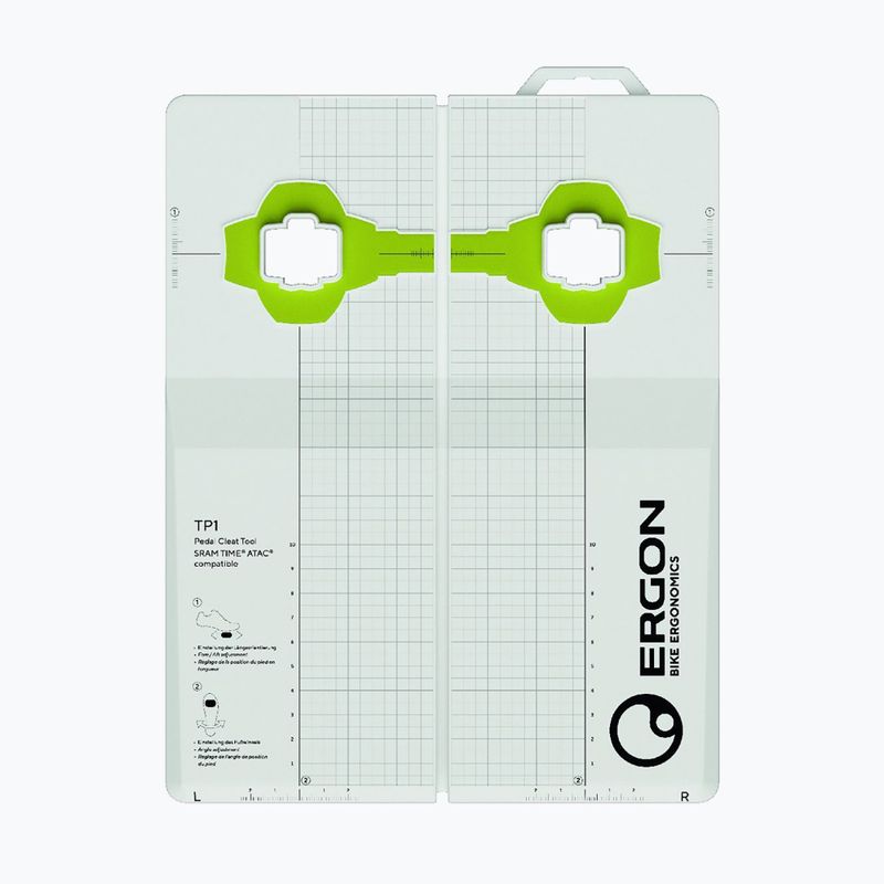 Szablon do ustawiania bloków Ergon TP1 Pedal Cleat Tool for Sram Time Atac