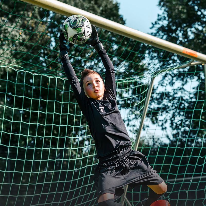 Rękawice bramkarskie dziecięce T1TAN Fluo Beast 3.0 Junior black 5