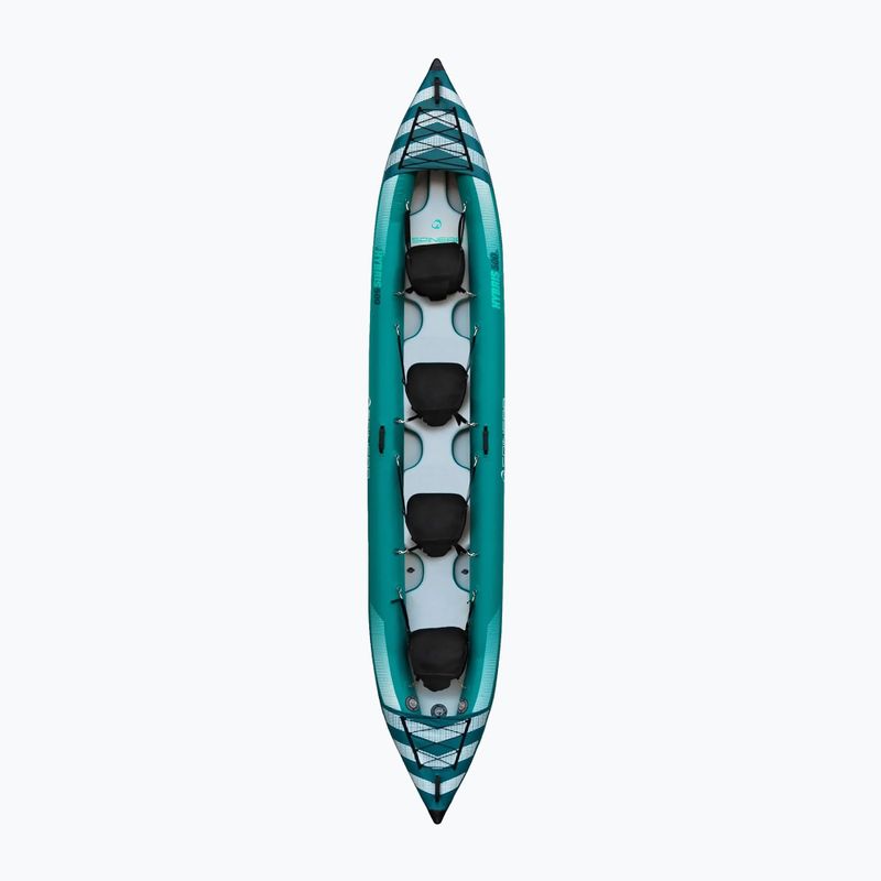 Kajak pompowany 4-osobowy SPINERA Hybris 510 teal/white/grey 2