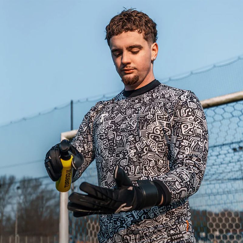Rękawice bramkarskie T1TAN Shadow Beast 3.0 black 5