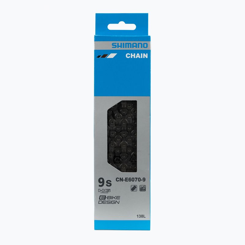 Łańcuch rowerowy Shimano CN-E6070 9rz 138 ogniw