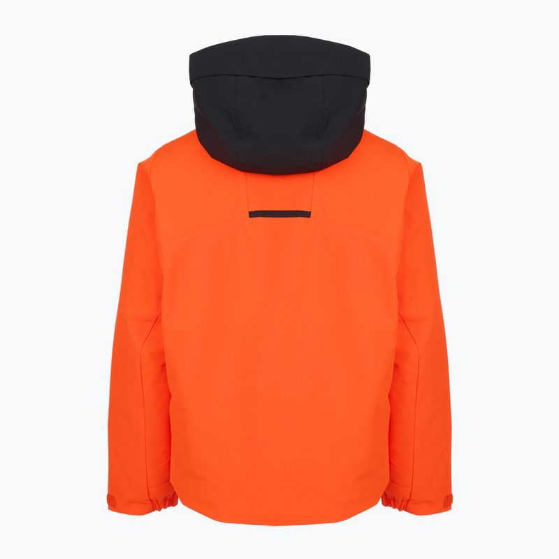 Kurtka narciarska dziecięca Descente Puff mandarin orange 2