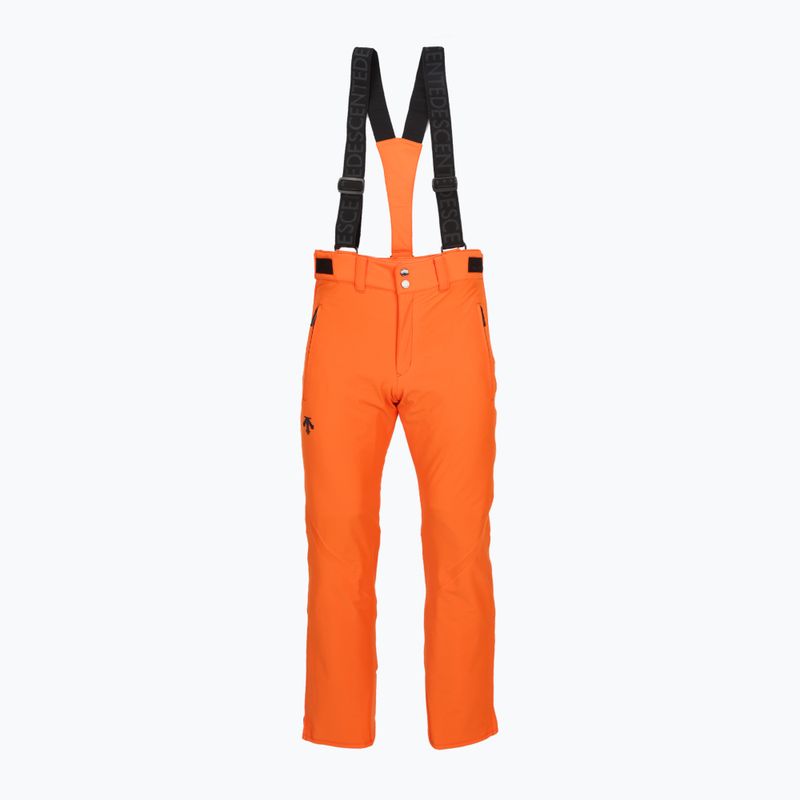 Spodnie narciarskie męskie Descente Smooth mandarin orange