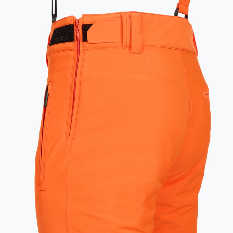 Spodnie narciarskie męskie Descente Smooth mandarin orange 4