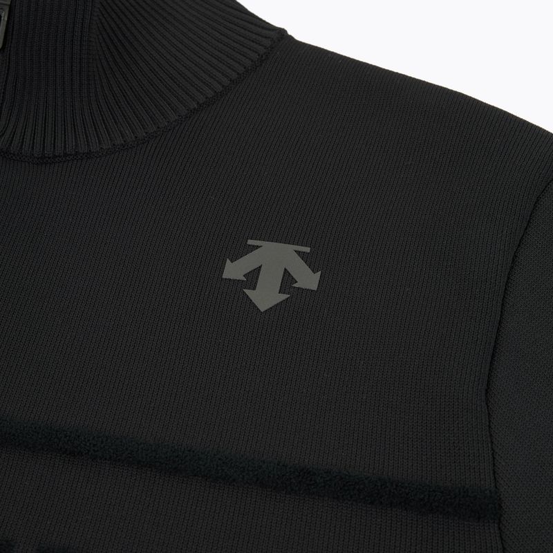 Sweter Descente Half Zip Logo black 3