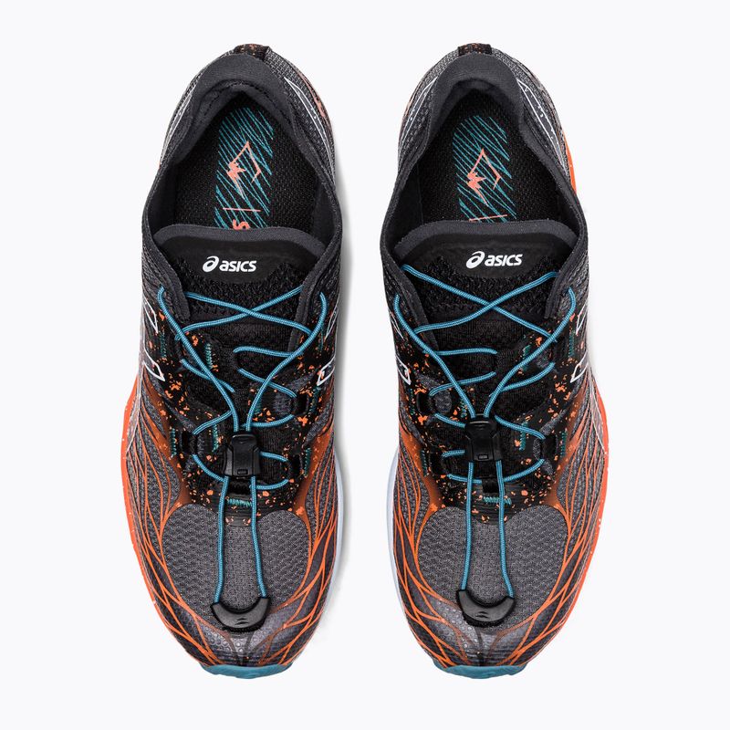 Buty do biegania damskie ASICS Fujispeed black/nova orange 11
