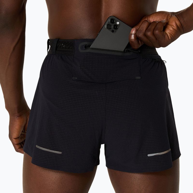 Spodenki do biegania męskie ASICS Metarun Split 2025 performance black 8
