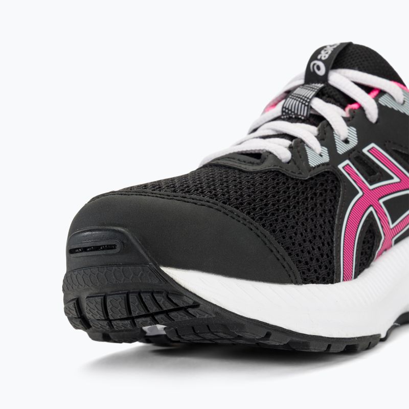 Buty do biegania dziecięce ASICS Contend 8 GS black/hot pink 9