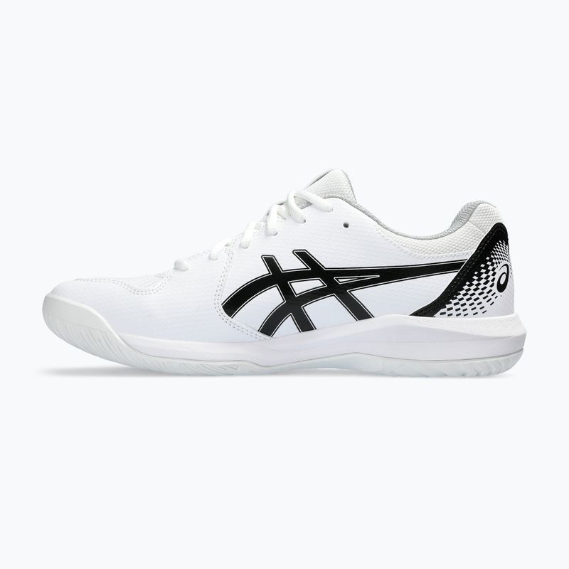Buty do tenisa męskie ASICS Gel-Dedicate 8 white/black 9