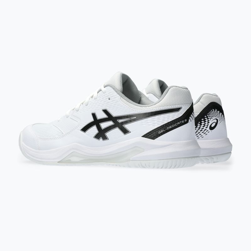Buty do tenisa męskie ASICS Gel-Dedicate 8 white/black 11