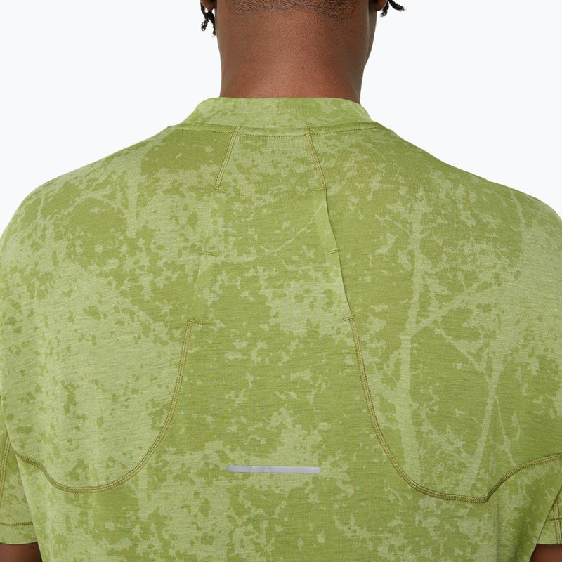 Koszulka do biegania męska ASICS Metarun Pattern 1/2 ZIP cactus 6