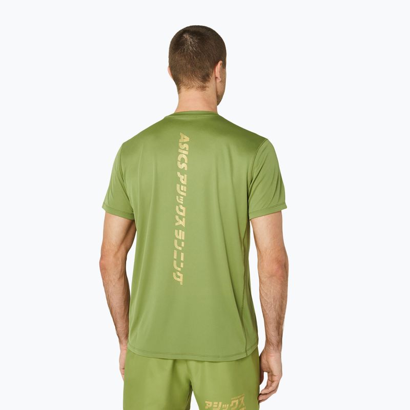 Koszulka do biegania męska ASICS Katakana Top cactus 3