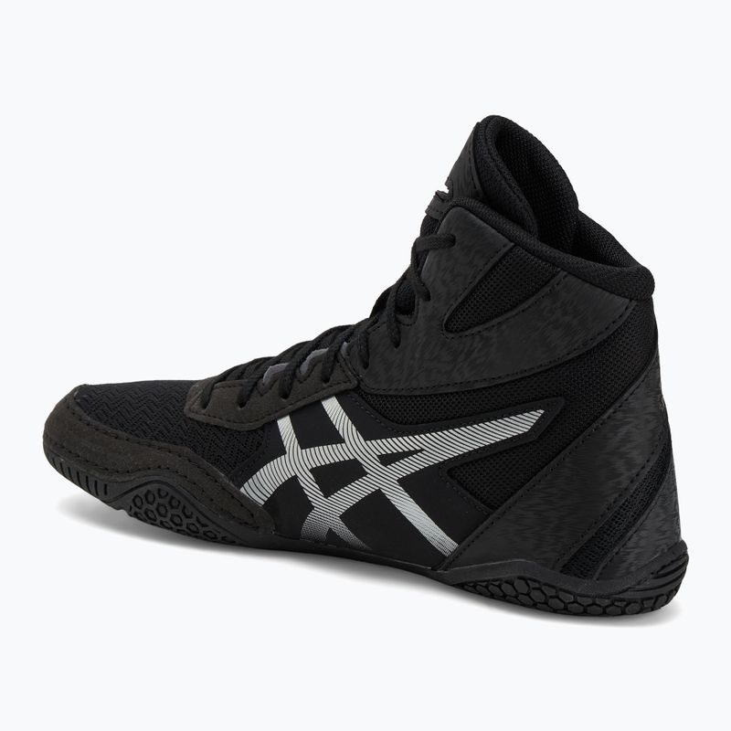 Buty zapaśnicze ASICS Matcontrol 3 black/ pure silver 3