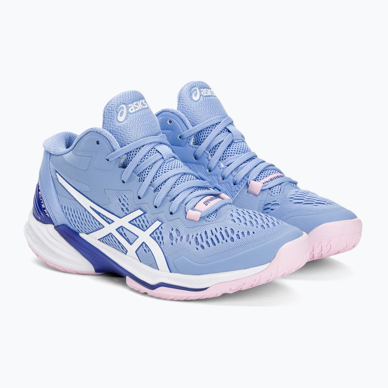 Buty do siatkówki damskie ASICS Sky Elite FF MT 2 light sapphire/white 4