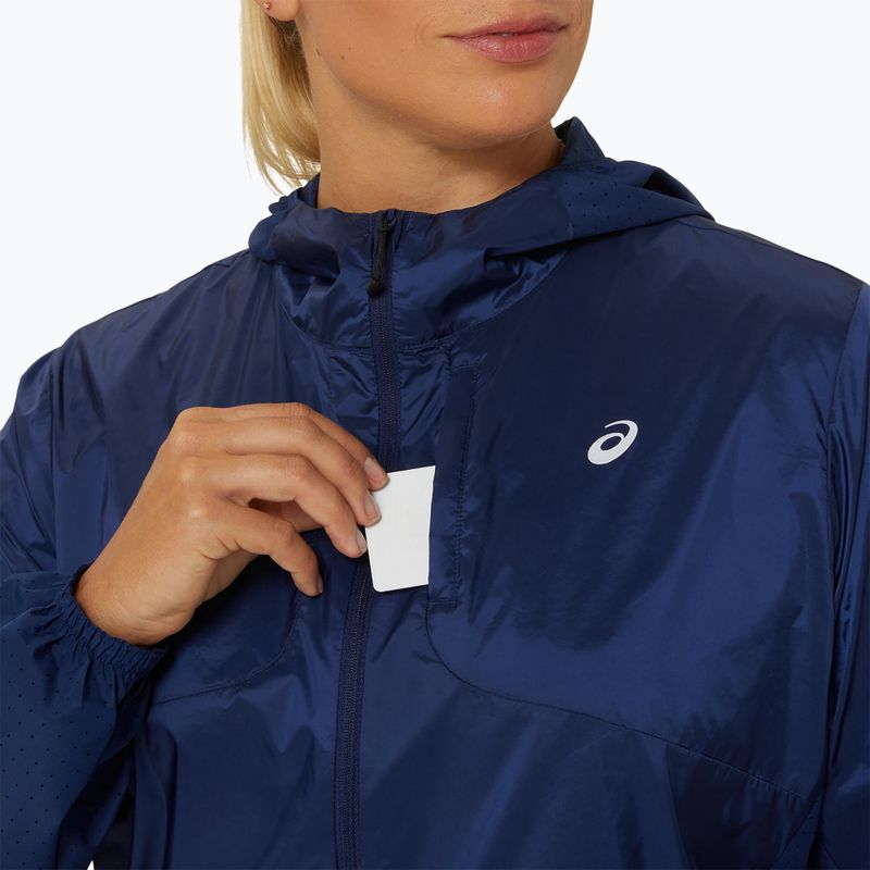 Kurtka do biegania damska ASICS Nagino Run Packable blue expanse 6