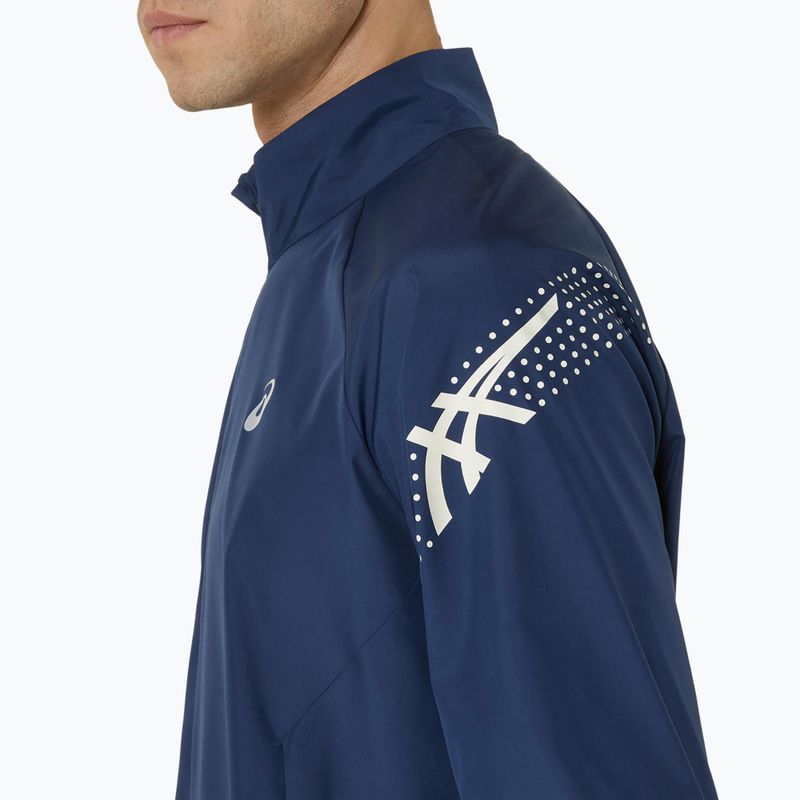 Kurtka do biegania męska ASICS Icon blue expanse/birch 6