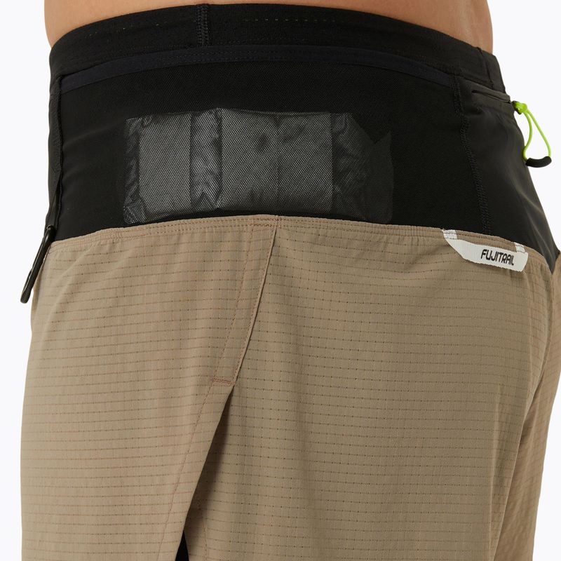 Spodenki do biegania damskie ASICS Fujitrail 2-N-1 pepper/performance black 7