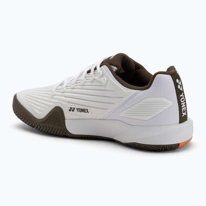Buty do tenisa męskie YONEX Eclipson 5 white/brown 3