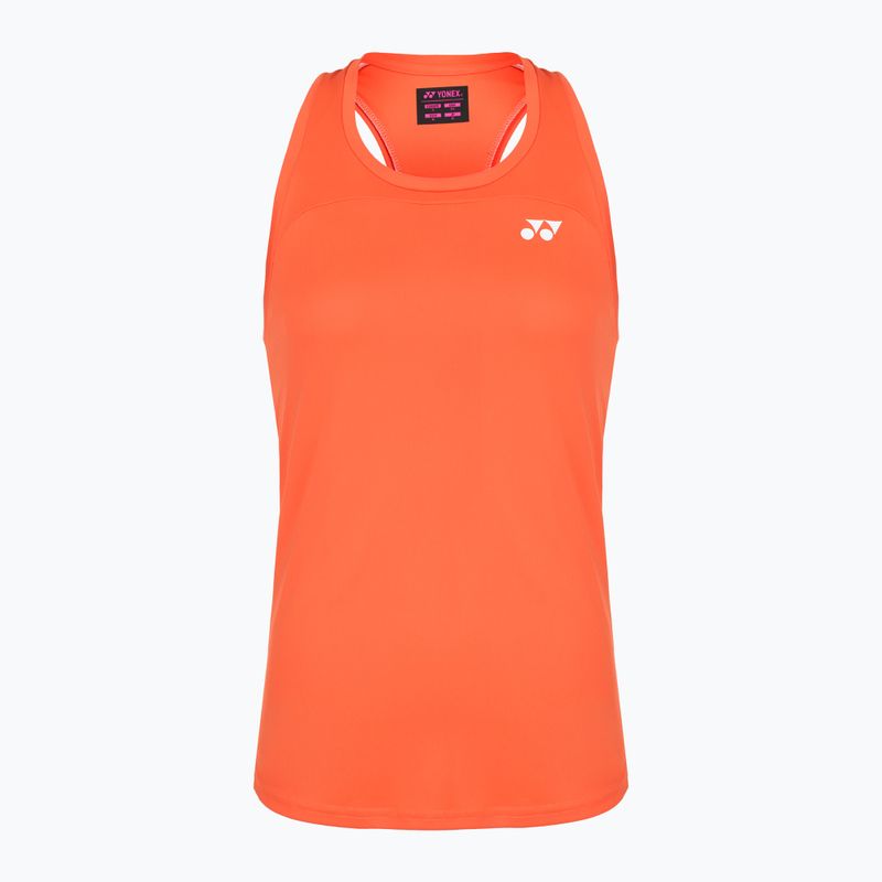 Koszulka tenisowa damska YONEX 16853 Practice Tank W cyber orange