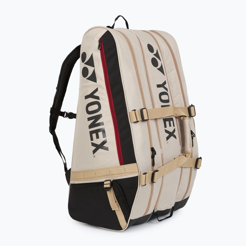 Torba tenisowa YONEX 726212 Gearlogic Racket Bag 12 pcs beige 5