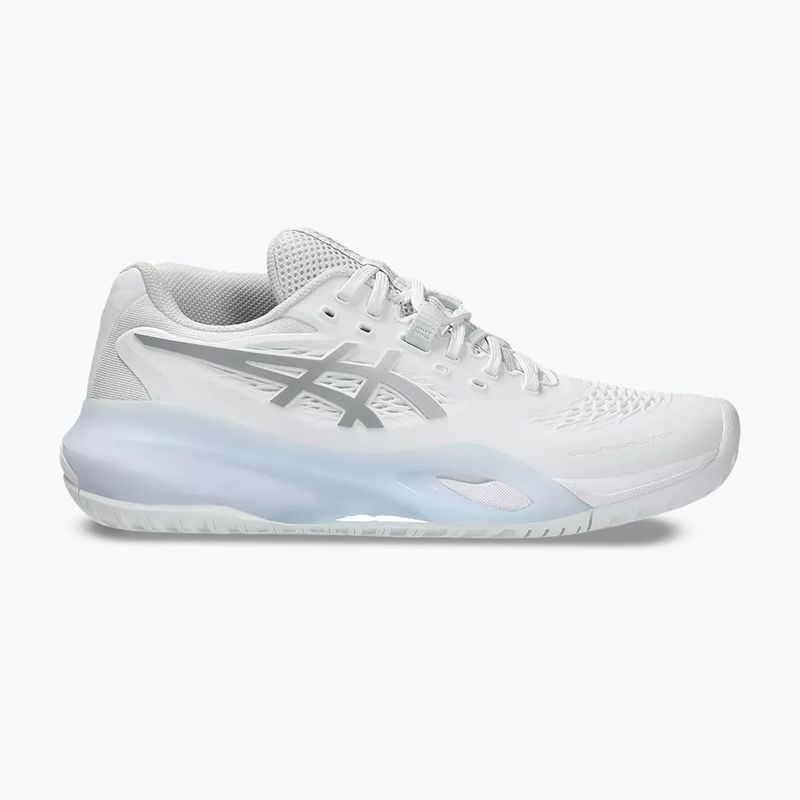 Buty do tenisa damskie ASICS Gel-Resolution X white/pure silver 8