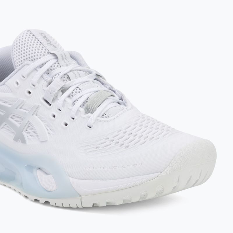 Buty do tenisa damskie ASICS Gel-Resolution X white/pure silver 7