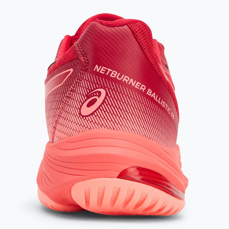 Buty męskie ASICS Netburner Ballistic FF 3 speed red/ sun coral 6