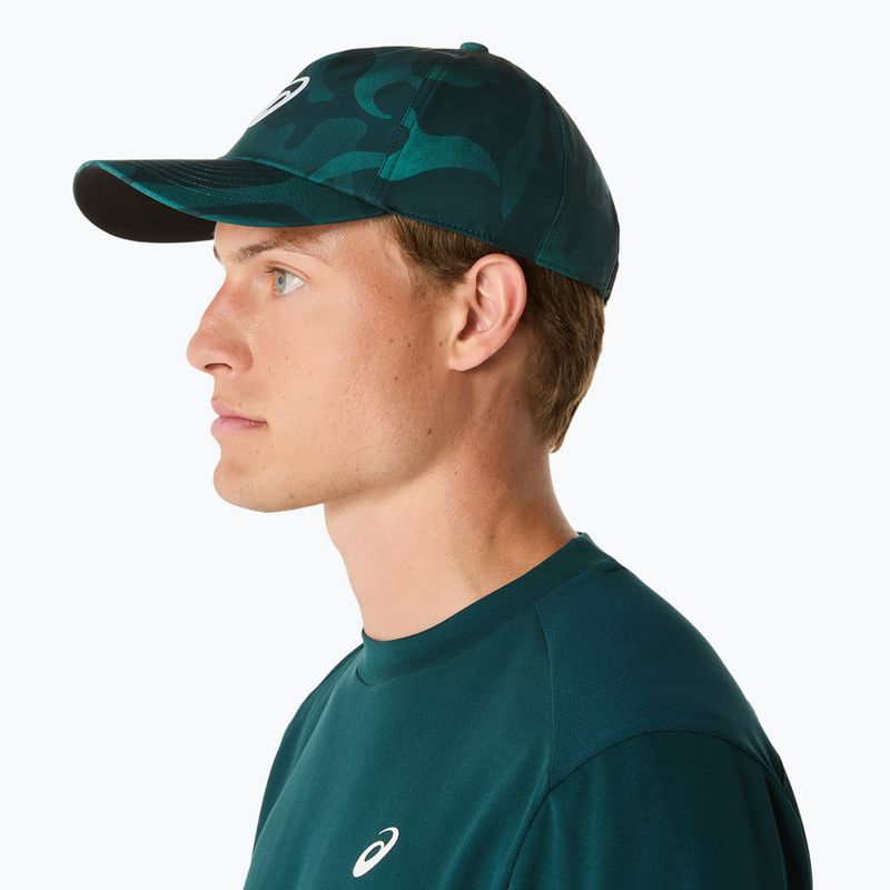 Czapka z daszkiem ASICS Graphic saxon green 6