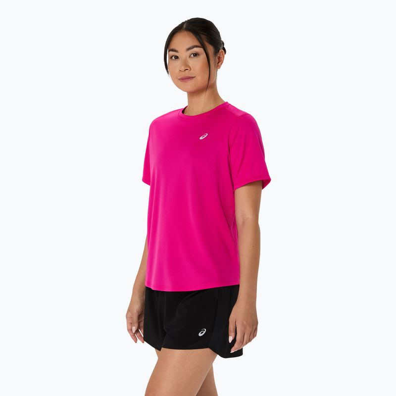 Koszulka do biegania damska ASICS Core Top pink rave 4