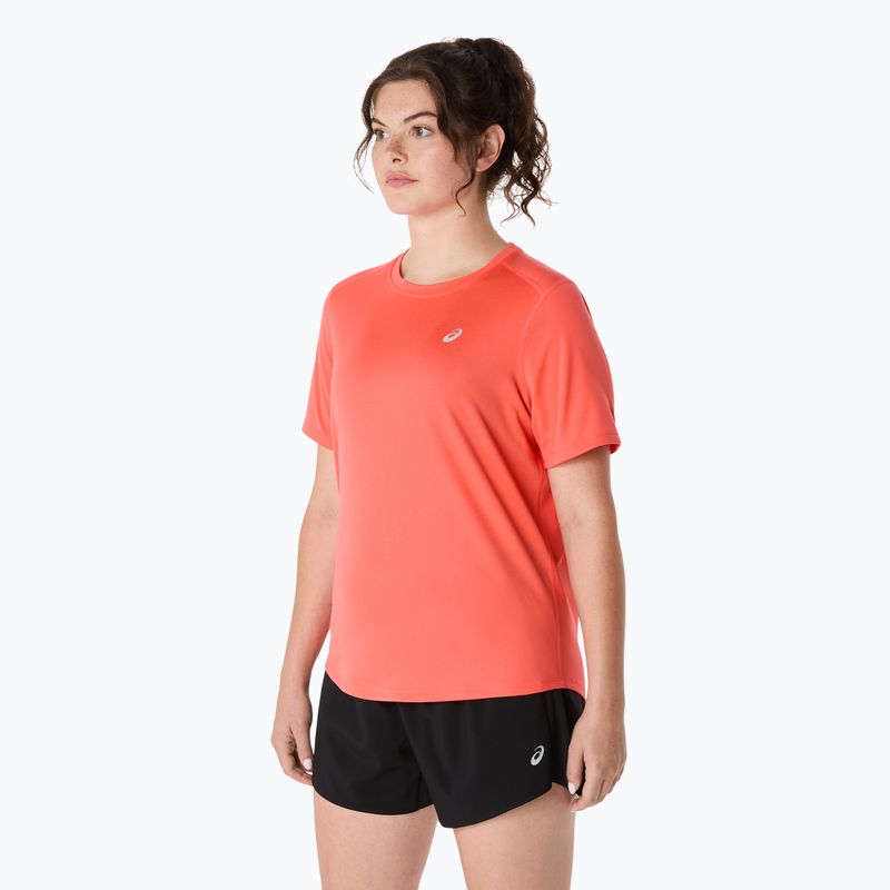 Koszulka do biegania damska ASICS Core Top coral reef 4