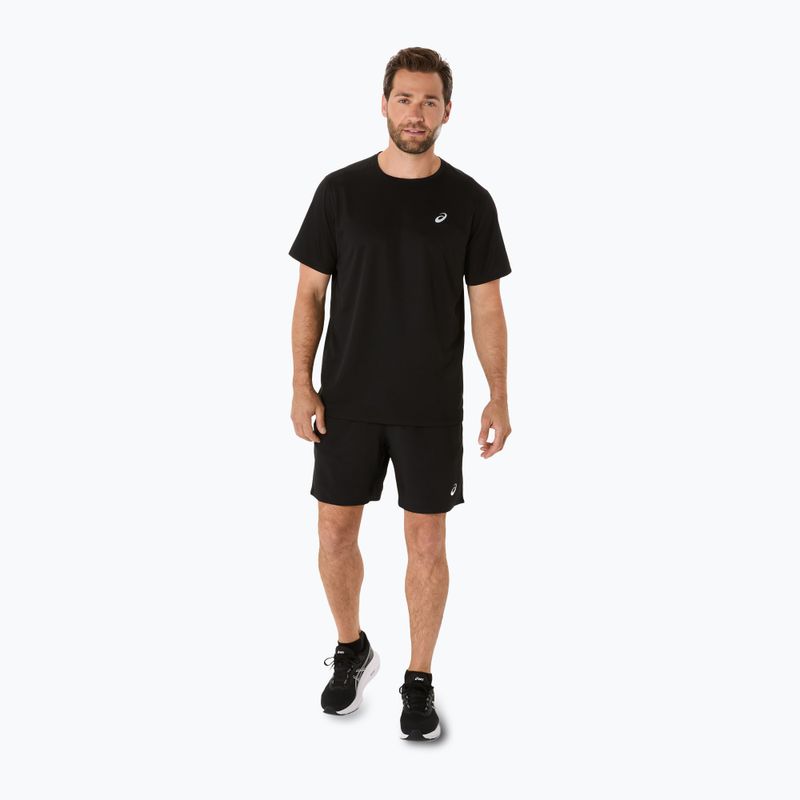 Spodenki do biegania męskie ASICS Core 2N1 7IN performance black/performance black 2