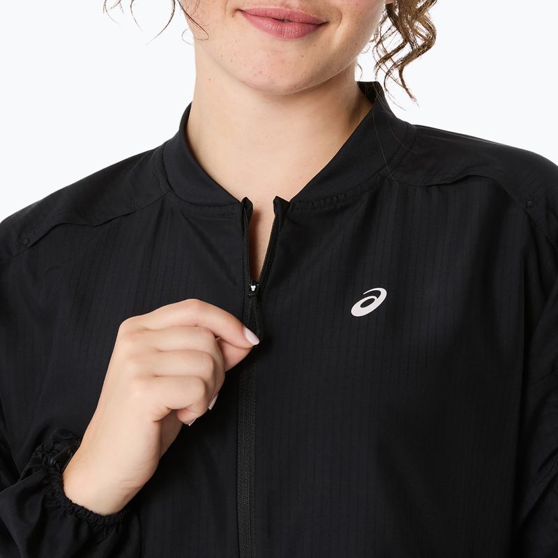 Kurtka do biegania damska ASICS Nagino Run Adjustable performance black 5
