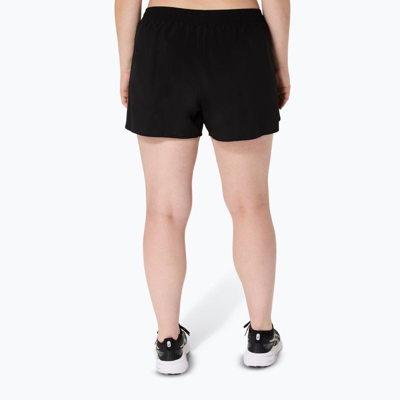 Spodenki do biegania damskie ASICS Icon 4IN 2025 performance black 3