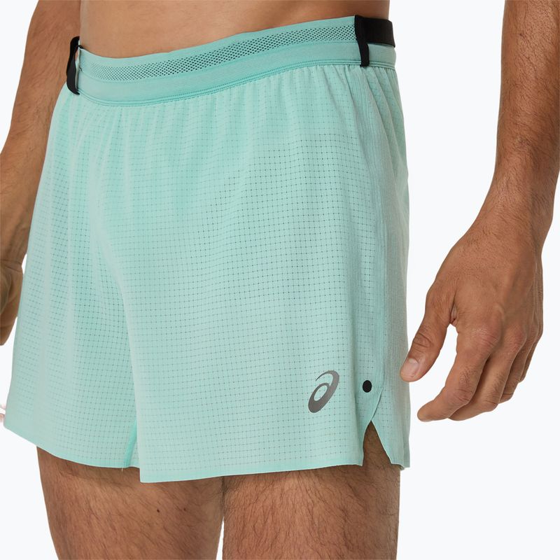 Spodenki do biegania męskie ASICS Metarun 5IN oasis green 5
