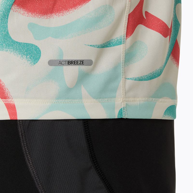 Koszulka do biegania męska ASICS Road All Over Print Top birch 4