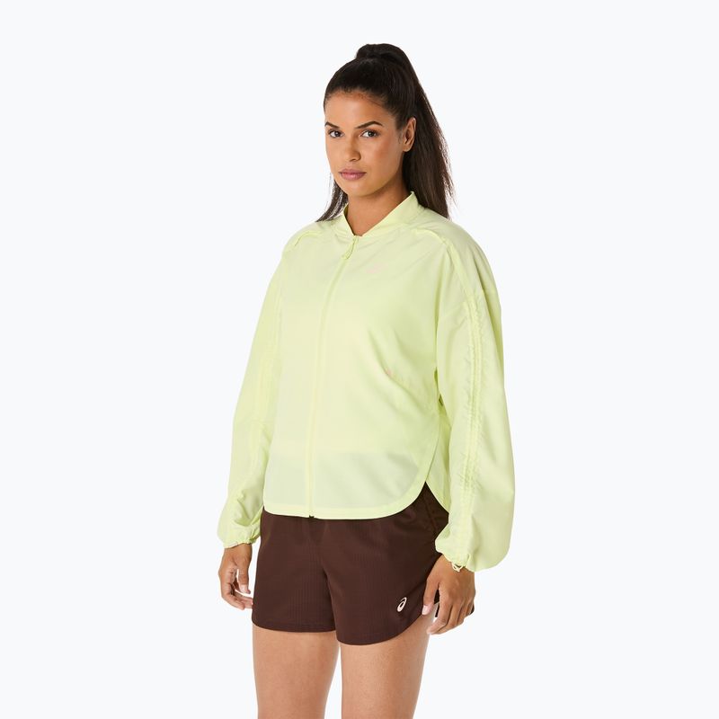 Kurtka do biegania damska ASICS Nagino Run Adjustable huddle yellow 4