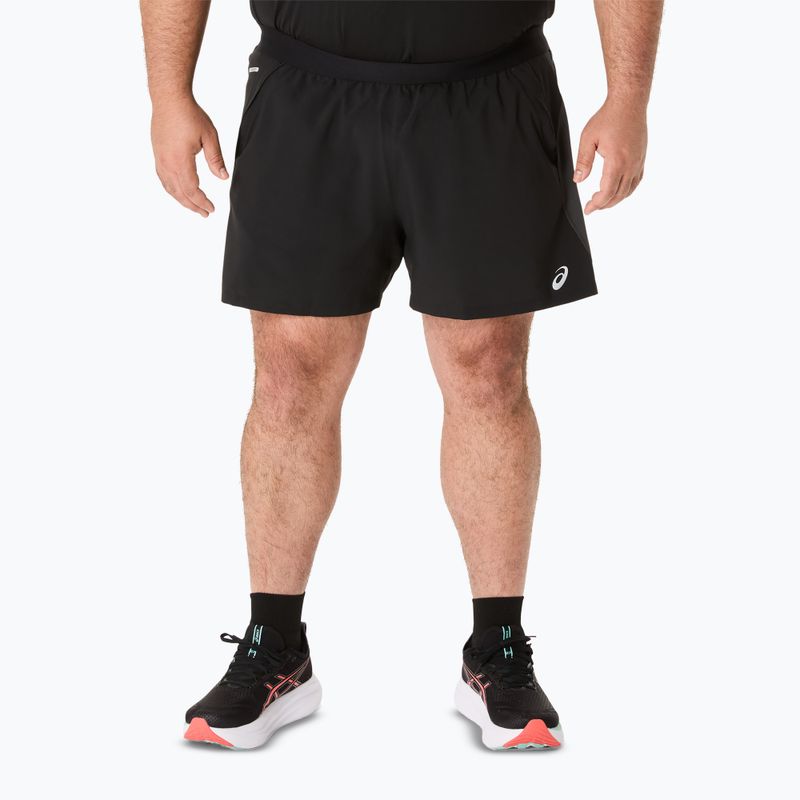 Spodenki do biegania męskie ASICS Road 5IN performance black/graphite grey