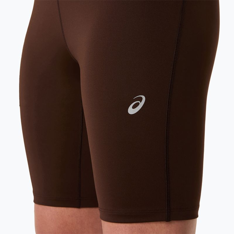 Spodenki do biegania damskie ASICS Road High Waist 8IN Sprinter coffee 6