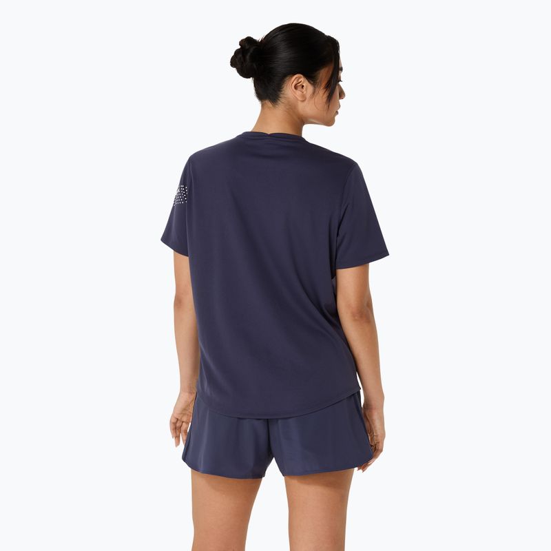 Koszulka do bieganie damska ASICS Icon Top indigo fog 3