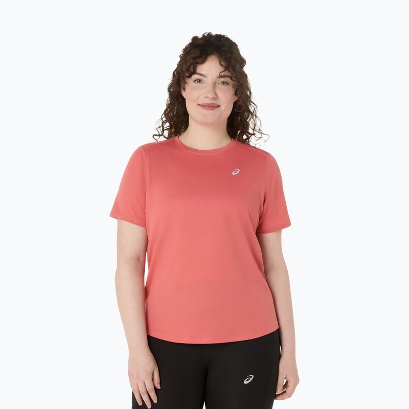 Koszulka do biegania damska ASICS Core Top dark pink clay