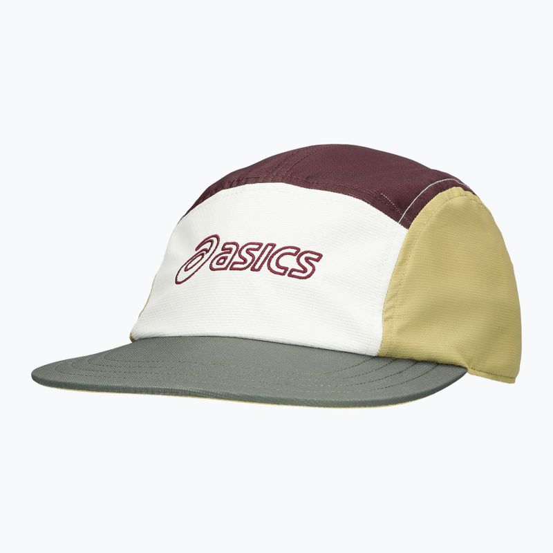 Czapka z daszkiem ASICS 5 Panel mantle green/dark currant/lemongrass 5